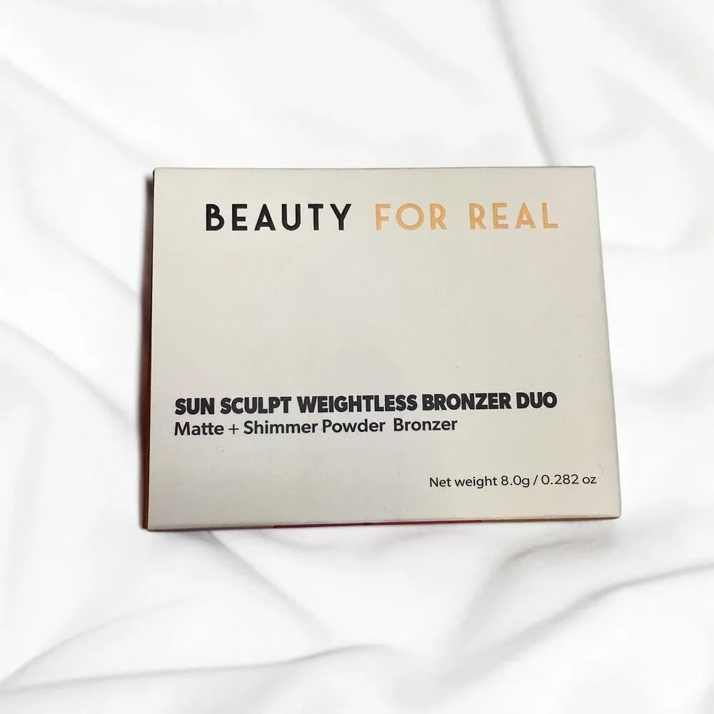 Beauty For Real Sun Sculpt Weightless Bronzer Duo Here Comes The Sun 8g